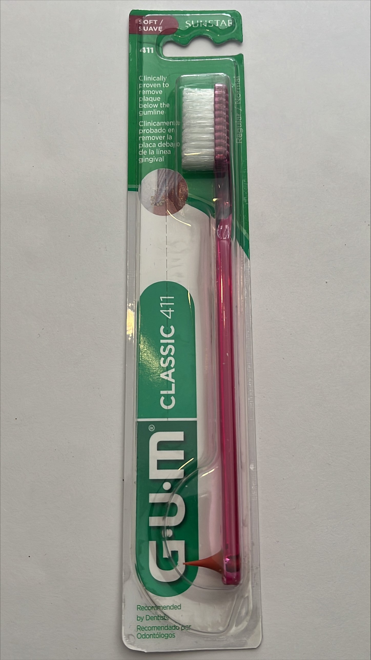 Cepillo dental gingivitis 411 suave  GUM