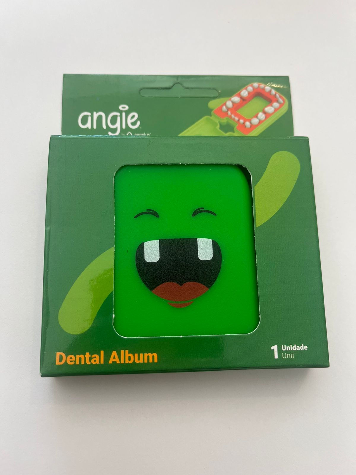 Álbum dental cajita para dientes angelus
