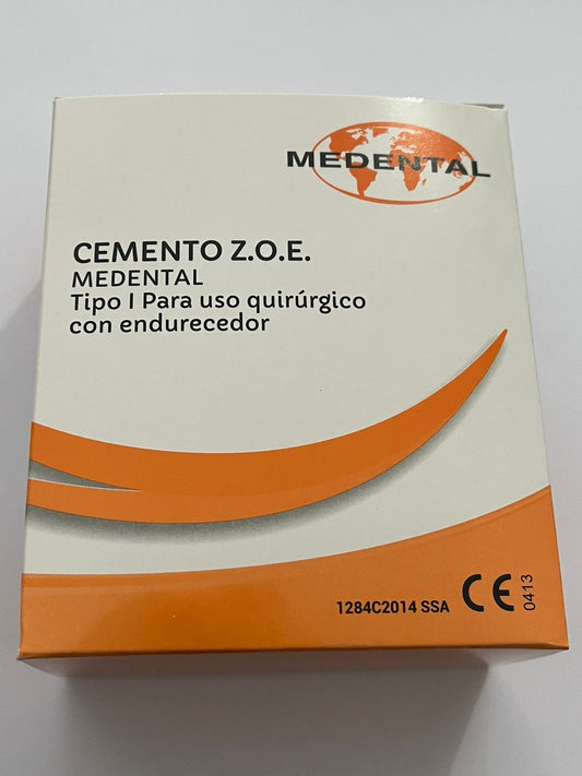 Z.O.E. tipo 1 con endurecedor (oxido de zinc y eugenol) medental ZOE