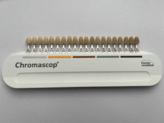 Colorimetro Chromascop guía de colores