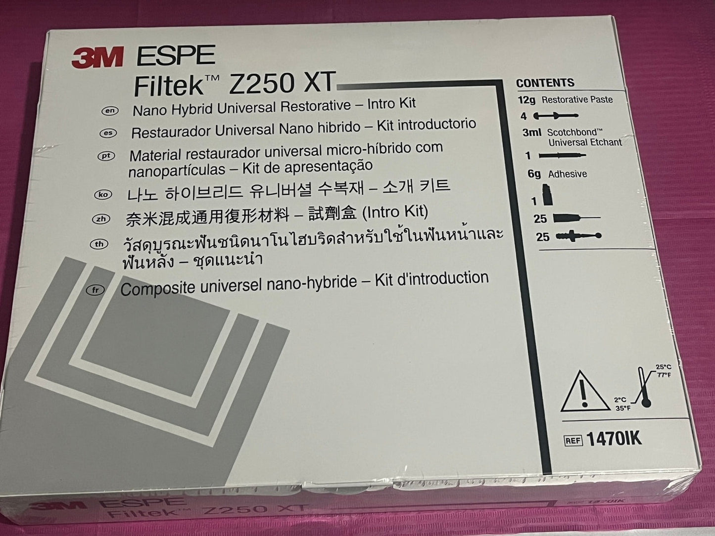 Kit de resina Filtec z-250 XT Introkit