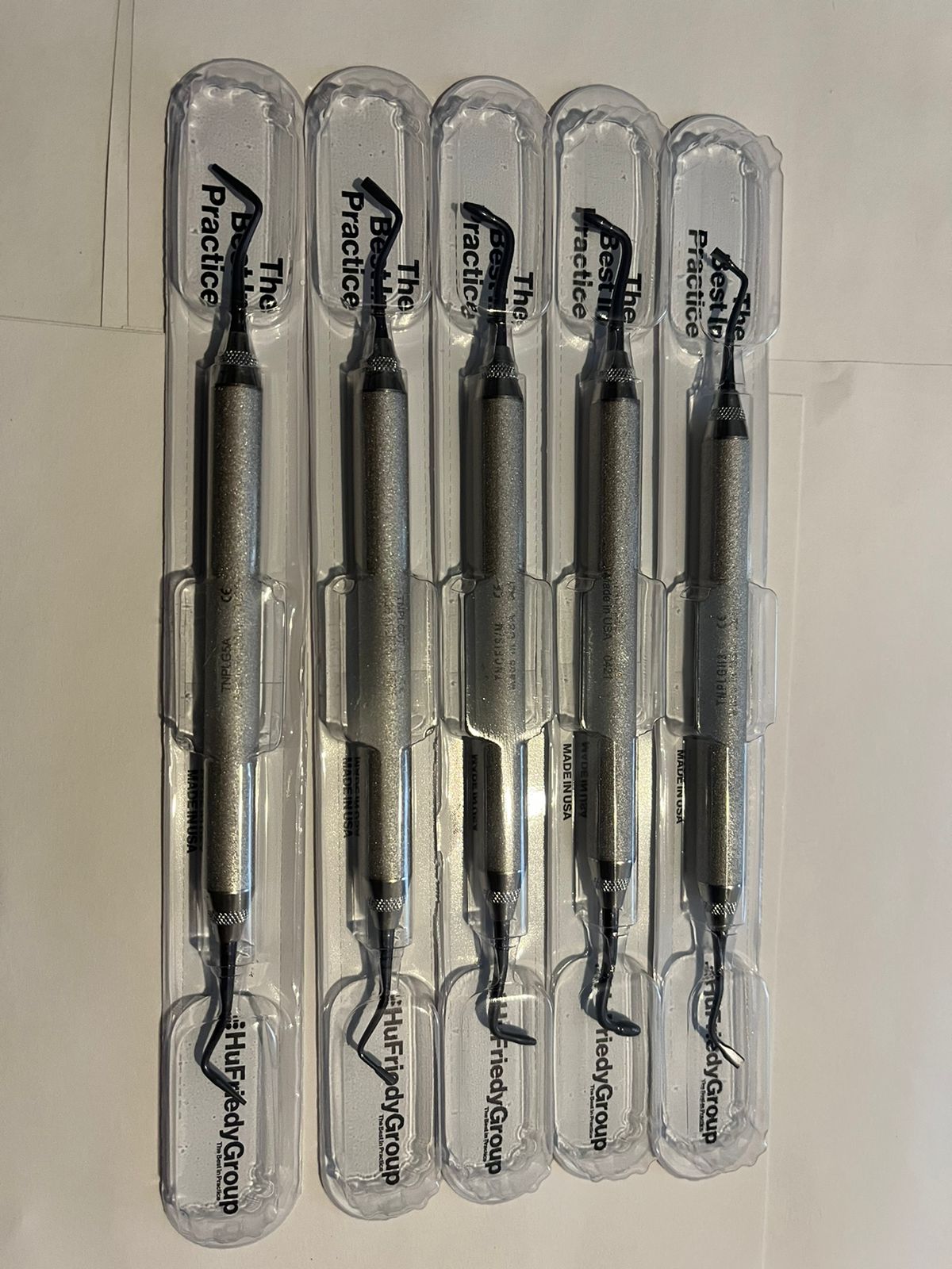 Kit espátulas para resina posteriores con 5 piezas Hu-friedy TNPOSKIT