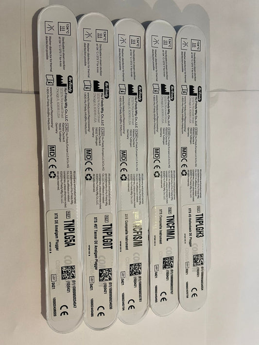 Kit espátulas para resina posteriores con 5 piezas Hu-friedy TNPOSKIT
