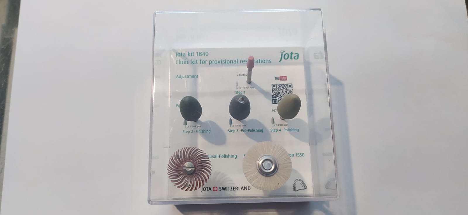 Kit 1840 de pulido para provisionales Jota