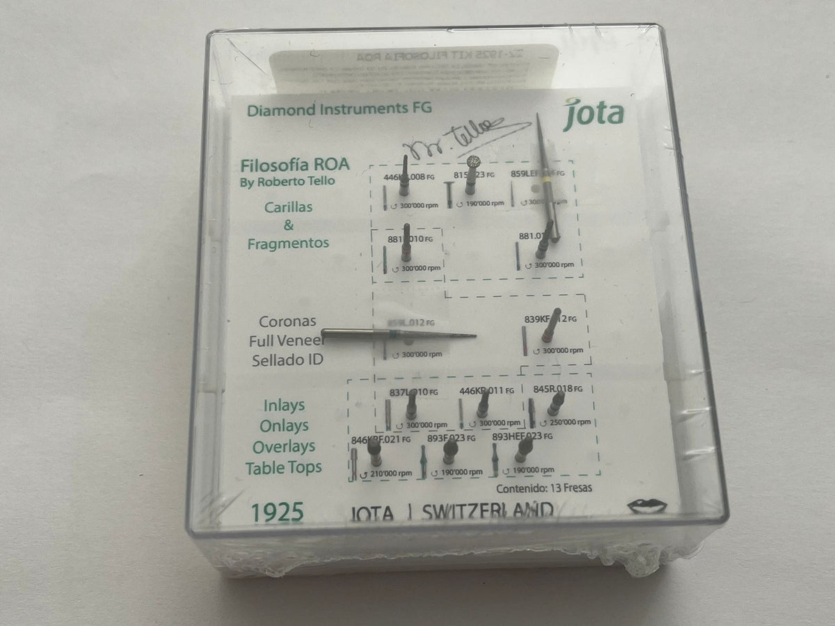 Kit Roa Kit filosofía Roa de Roberto Tello – Deposito Dental Molar