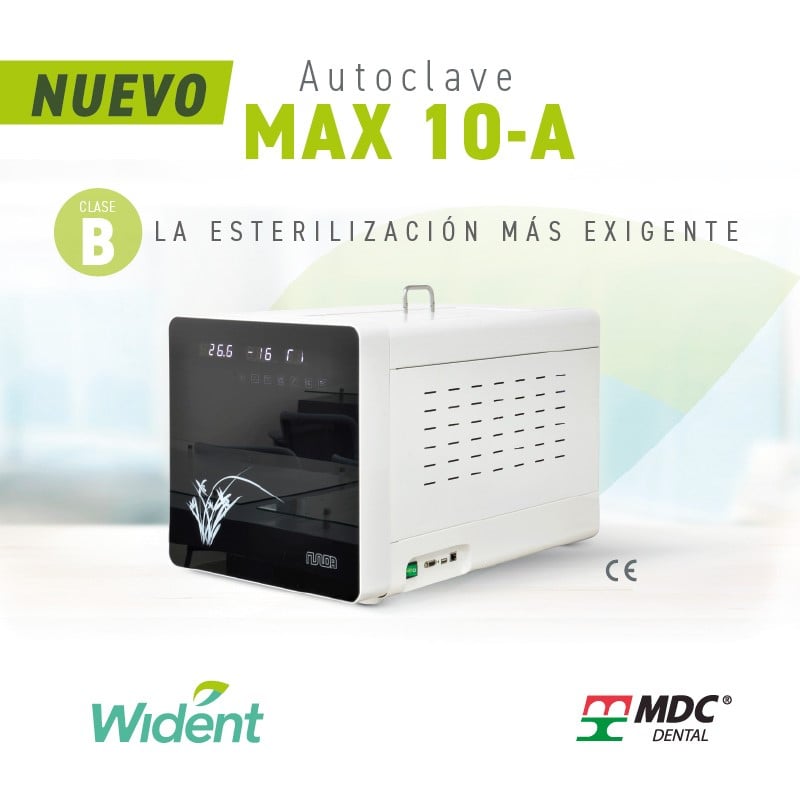 Autoclave MAX 10-A CLASE B WIDENT