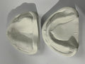 Tipodonto Modelo de yeso desdentado steel dental