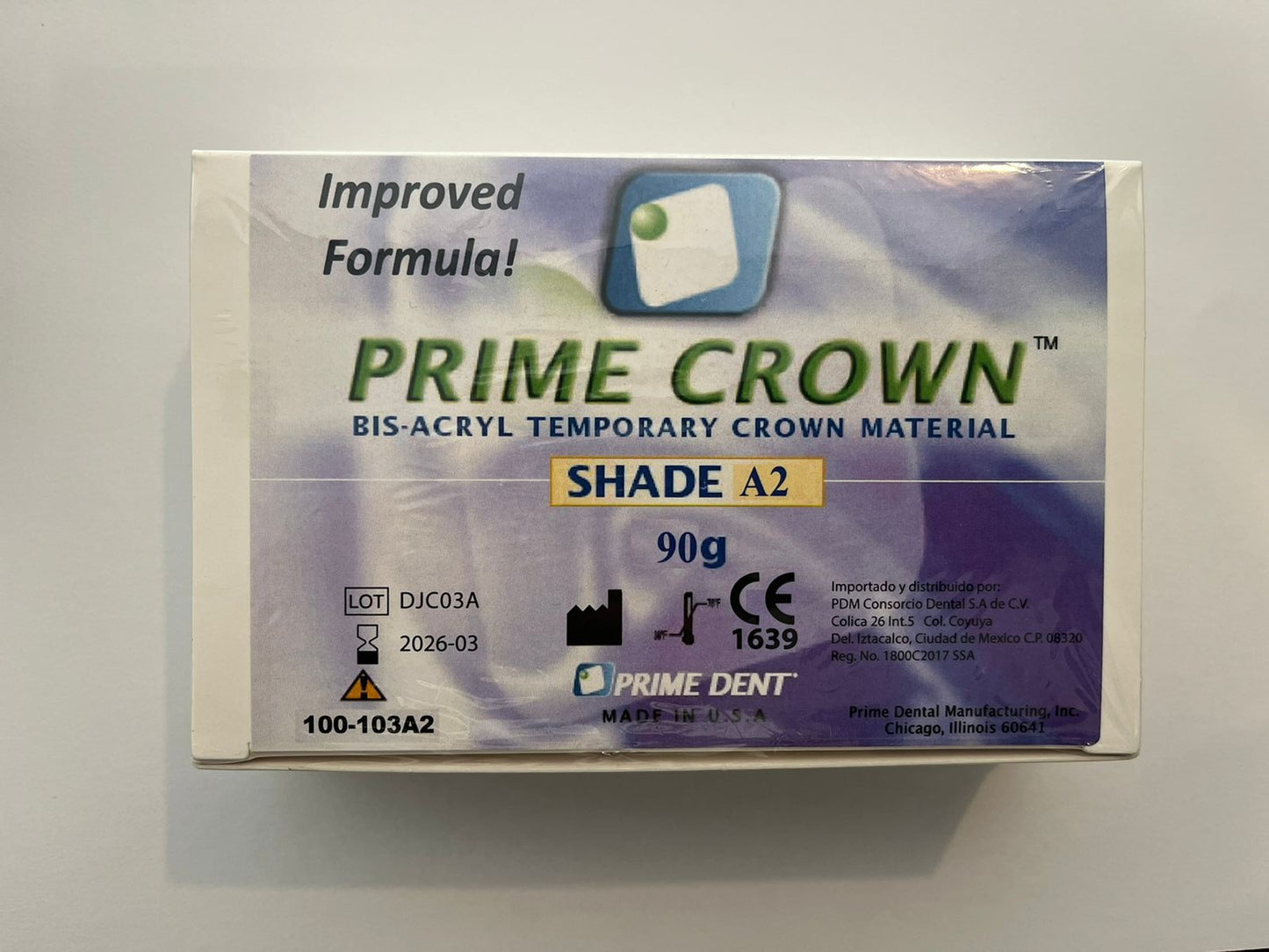 Bisacrilico Prime crown resina