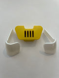 Propgard abrebocas amarillo con gancho retractor para lengua derecho e izquierdo