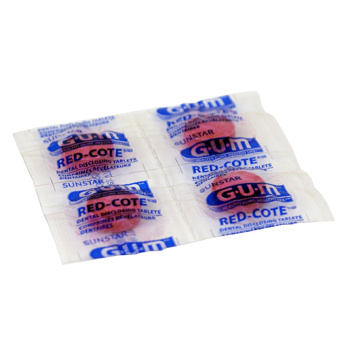 Red cote tabletas reveladoras GUM