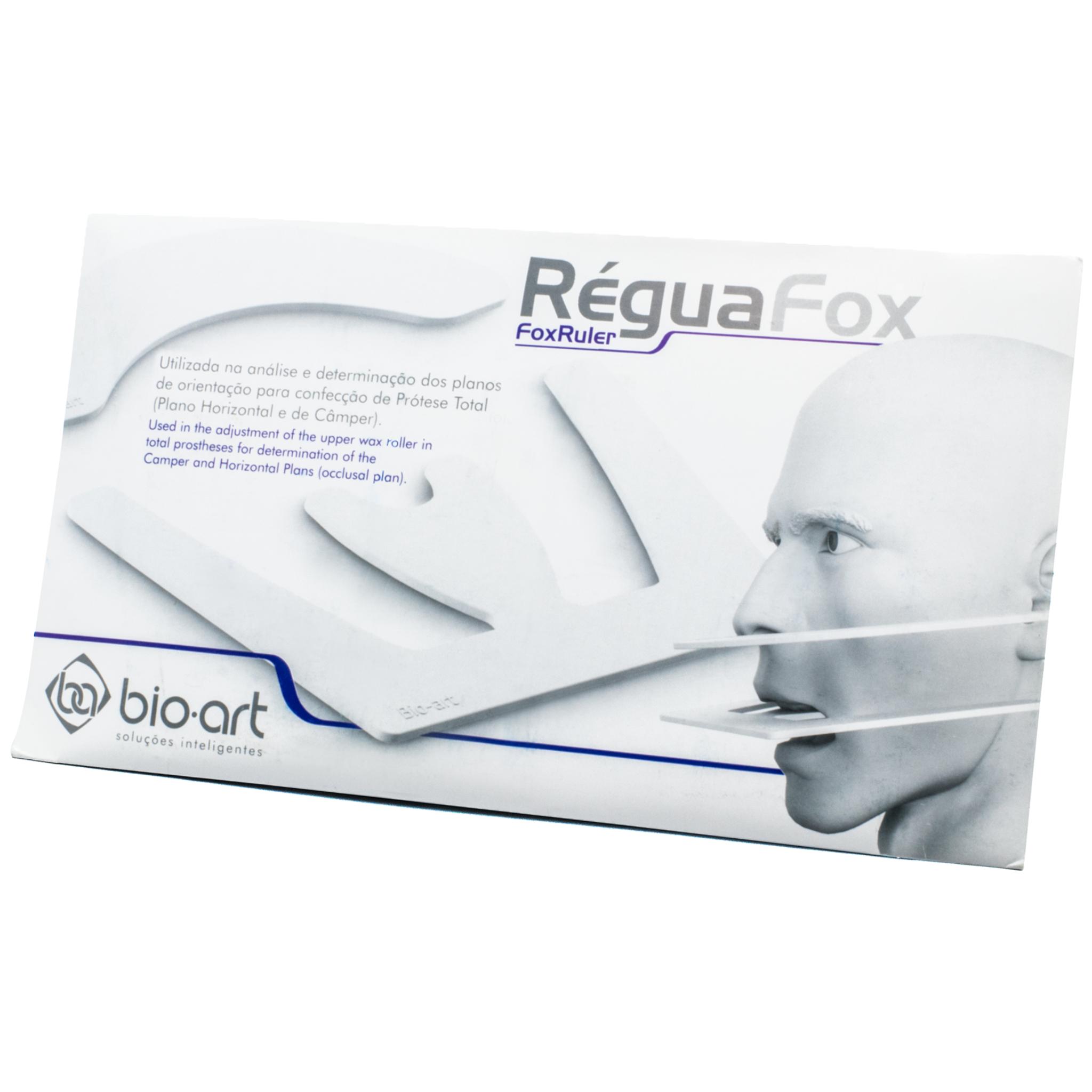 Regla fox polimero para articulador