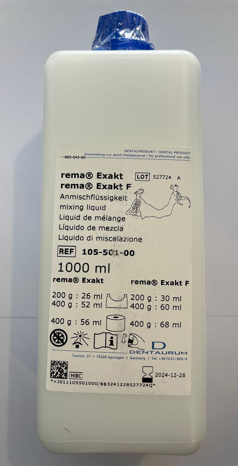 Líquido de mezcla para RemaExakt