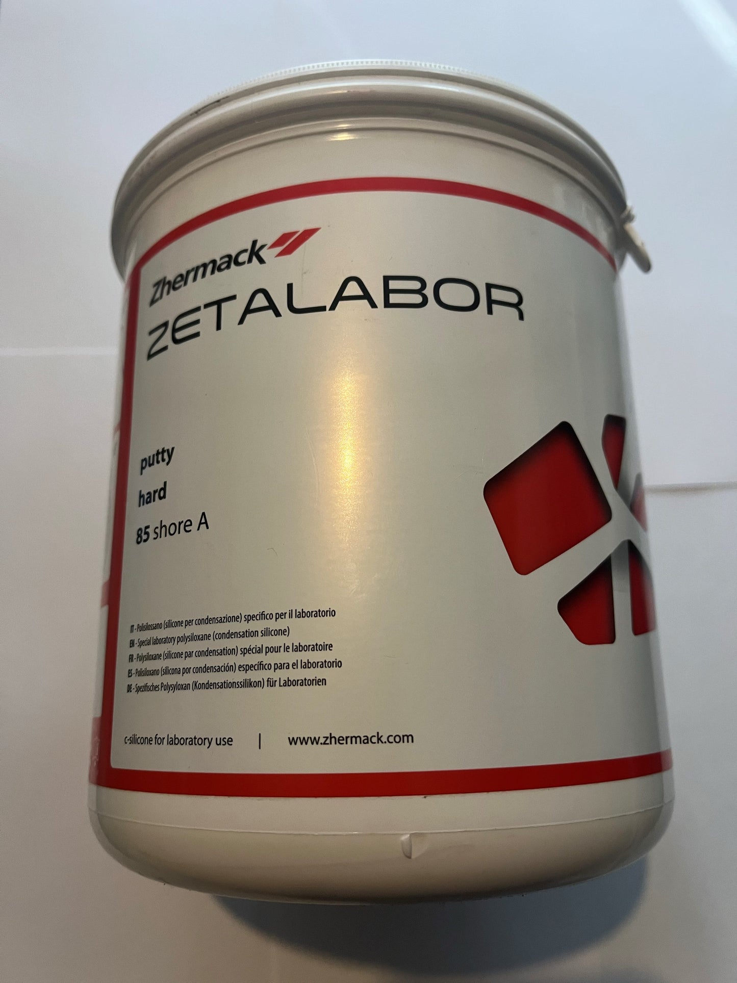 Zetalabor 2.6kg silicón pesado laboratorio