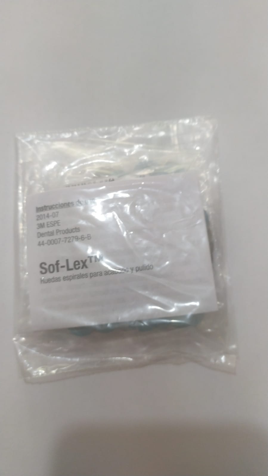 3M Soflex. Discos de acabado y pulido dental sof-lex paquete con 120 piezas