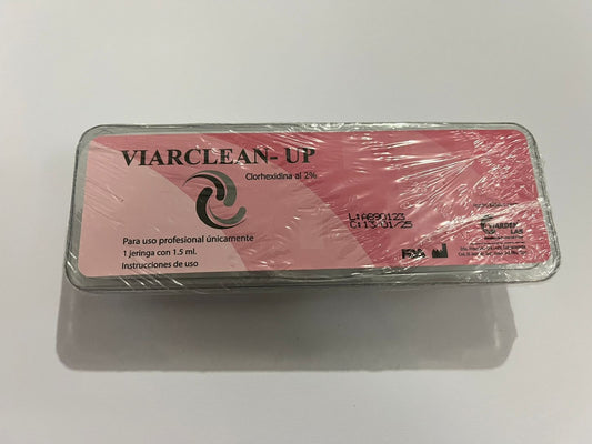 Viarclean up antiséptico y desinfectante clorixidina